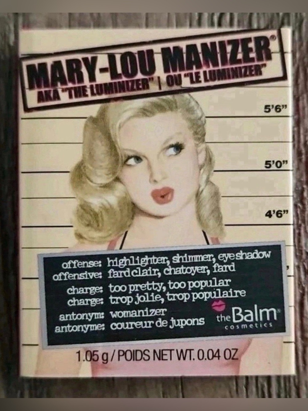 👠 theBalm Mary-Lou Luminizer Highlighter & Shimmer Eyeshadow